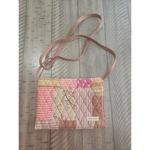 Bella Taylor Bag Burgandy Pink CottageCore Patchwork Essentials Crossbody Wallet